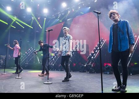 Apple Music Festival 2015 - London. One Direction beim Apple Music Festival im Roundhouse in Camden, London. Stockfoto