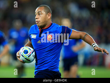 Rugby-Union - Rugby-Weltmeisterschaft 2015 - Pool D - Frankreich / Rumänien - Olympiastadion Stockfoto