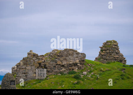 Duntulm Castle in Isle Of Skye, Schottland Stockfoto