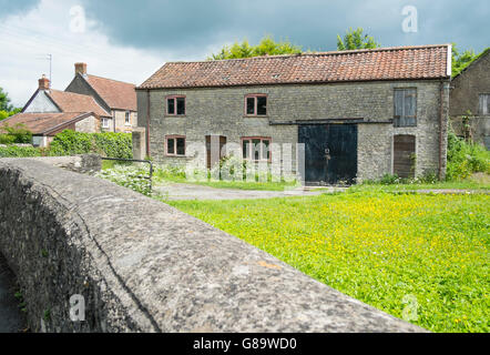 Bischof Sutton ein Somerset Dorf im Chew Valley Somerset England Cottage Stockfoto