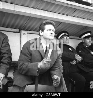 Freddie Pye, Manager des FC Altrincham, der Cheshire-Liga, der in Wolverhampton die zweite Division Wolverhampton Wanderers treffen wird. Pye, 35, ist Schrott-Händler. Stockfoto