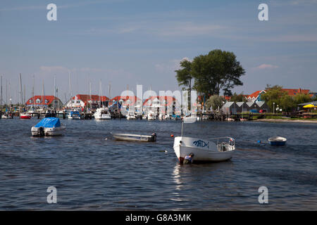 Hafen am Salzhaff, Ostsee resort Rerik, Ostsee, Mecklenburg-Vorpommern, PublicGround Stockfoto