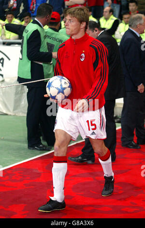 Fußball - UEFA Champions League - Finale - AC Mailand / Liverpool - Atatürk Olympic Stadium. Jon Dahl Tomasson, AC Mailand Stockfoto