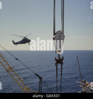 Royalty - Prinz Charles - Nordsee Stockfoto