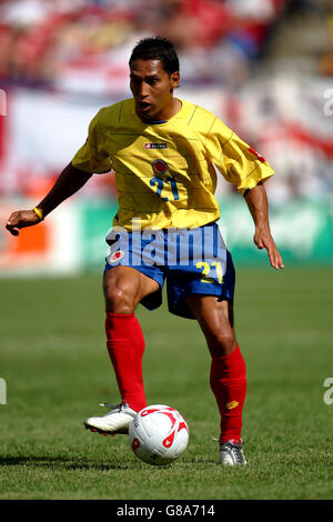 Fußball - International freundlich - Kolumbien gegen England - Giants Stadium. Jairo Restrepo, Kolumbien Stockfoto