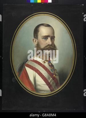 Franz Joseph I., Kaiser von Österreich Stockfoto
