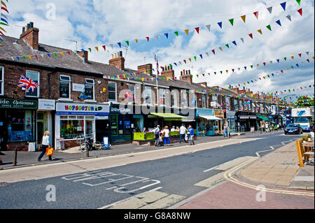 Bishy Road, York Stockfoto