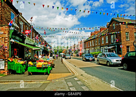 Bishy Road, York Stockfoto