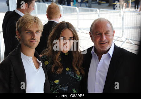 TopShop einzigartige Ankünfte - London Fashionweek 2015 Stockfoto