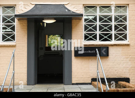 Block b, Bletchley Park Stockfoto