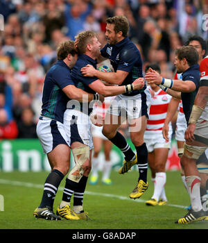 Rugby-Union - Rugby-Weltmeisterschaft 2015 - Pool B - Schottland V Japan - Kingsholm Stadium Stockfoto