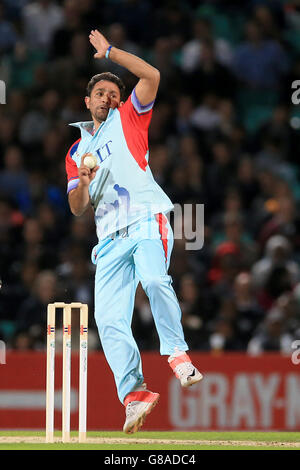 Cricket - Hilfe für Helden XI V Rest der Welt XI - Kia Oval. Azhar Mahmood, Hilfe für Helden XI Stockfoto