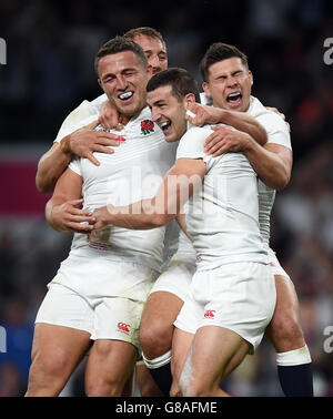 Rugby-Union - Rugby-Weltmeisterschaft 2015 - Pool A - England V Wales - Twickenham Stadium Stockfoto