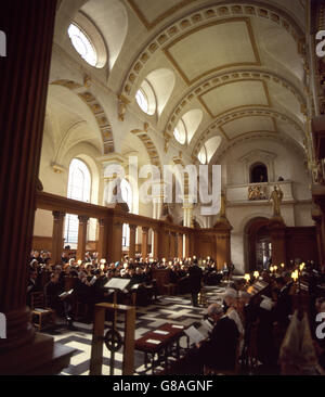 Royalty - Press Association Hundertjahrfeier - St. Bride Kirche, Fleet Street, London Stockfoto