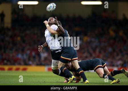 Rugby-Union - Rugby-Weltmeisterschaft 2015 - Pool A - Wales V Fidschi - Millennium Stadium Stockfoto