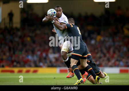 Rugby-Union - Rugby-Weltmeisterschaft 2015 - Pool A - Wales V Fidschi - Millennium Stadium Stockfoto