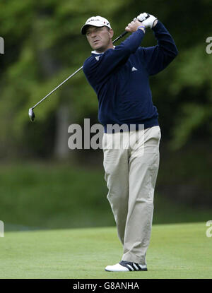 Golf - The Wales Open 2005 - Celtic Manor. Englands Gary Emerson. Stockfoto