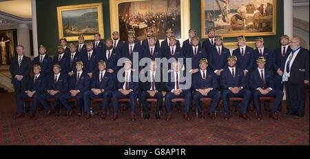 Rugby-Union - Wales Willkommenszeremonie - Guildhall Stockfoto