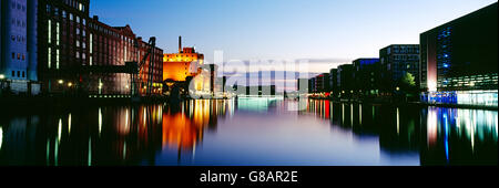 Innenhafen Duisburg, Deutschland Stockfoto