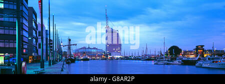 Havenwelten Bremerhaven, Deutschland Stockfoto