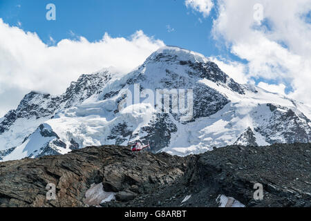 Breithorn, Walliser Alpen, Schweiz Stockfoto