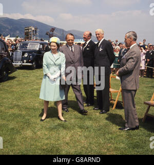 GEMA - die Königin - drei Grafschaften zeigen, Malvern, Worcestershire Stockfoto