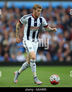 Fußball - Barclays Premier League - Aston Villa gegen West Bromwich Albion - Villa Park. James McClean von West Bromwich Albion Stockfoto