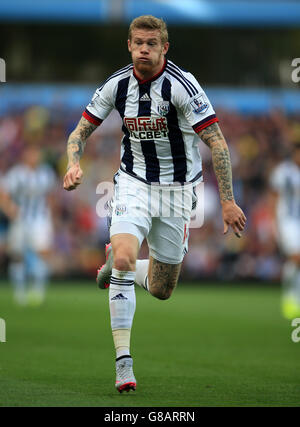 Fußball - Barclays Premier League - Aston Villa gegen West Bromwich Albion - Villa Park. James McClean von West Bromwich Albion Stockfoto