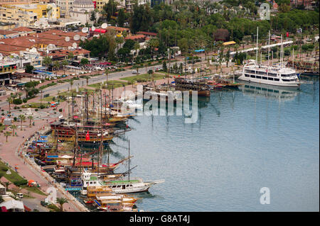 Türkei, Alanya, Festung Stockfoto