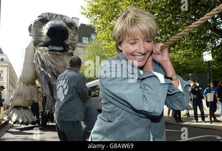 Shell-protest Stockfoto