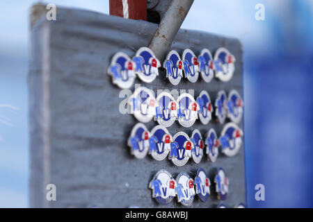 Fußball - Barclays Premier League - Leicester City V Arsenal - King Power Stadium Stockfoto