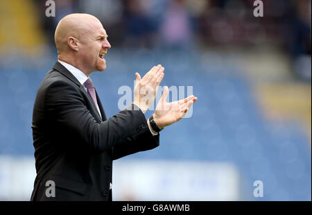 Fußball - Sky Bet Championship - Burnley gegen Reading - Turf Moor. Sean Dyche, Manager von Burnley Stockfoto
