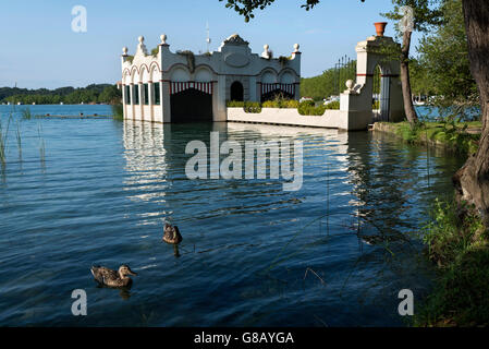 Estany de Banyoles, Pla de Estany, Girona, Katalonien, Katalonien Stockfoto