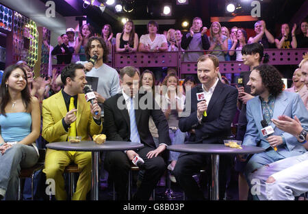 MTVs TRL - Total Request Live - Leicester Square Stockfoto