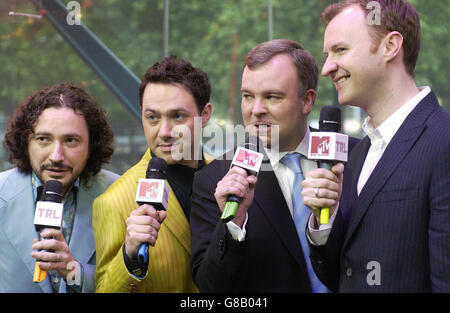 (Links-rechts) Jeremy Dyson, Reece Shearsmith, Steve Pemberton und Mark Gatiss. Stockfoto