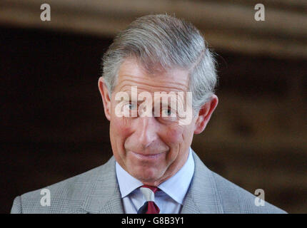 Prinz Charles - Dartington Hall Stockfoto