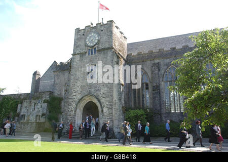 Prinz Charles - Dartington Hall Stockfoto