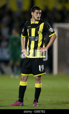 Fußball - Sky Bet League One - Burton Albion gegen Sheffield United - Pirelli Stadium. Anthony O'Connor von Burton Albion Stockfoto