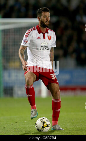 Fußball - Sky Bet League One - Burton Albion gegen Sheffield United - Pirelli Stadium. David Edgar von Sheffield United Stockfoto