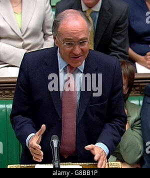 Oppositionsführer Michael Howard. Stockfoto