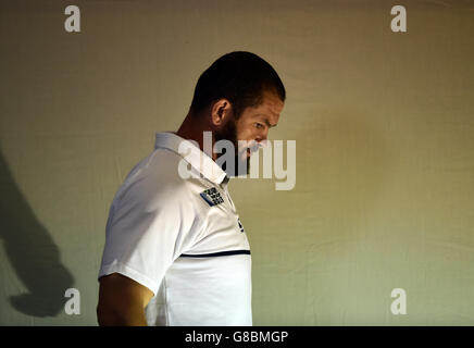 Rugby-Union - Rugby World Cup 2015 - England-Pressekonferenz - Pennyhill Park Stockfoto