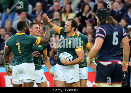 Rugby-Union - Rugby-Weltmeisterschaft 2015 - Pool B - Südafrika V USA - Olympiastadion Stockfoto