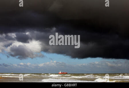 Herbstwetter 14. Oktober 2015 Stockfoto