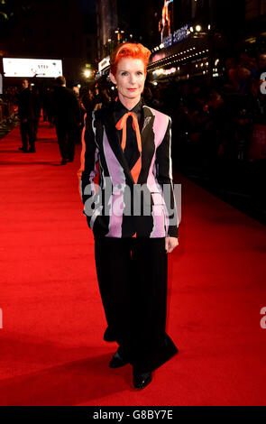 Sandy Powell nimmt an der Carol-Premiere Teil, die am Odeon Leicester Square in London stattfand. DRÜCKEN Sie VERBANDSFOTO. Bilddatum: Mittwoch, 14. Oktober 2015. Bildnachweis sollte lauten: Ian West/PA Wire Stockfoto