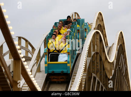 Scenic Railway im Traumland Margate Stockfoto