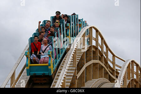 Scenic Railway im Traumland Margate Stockfoto