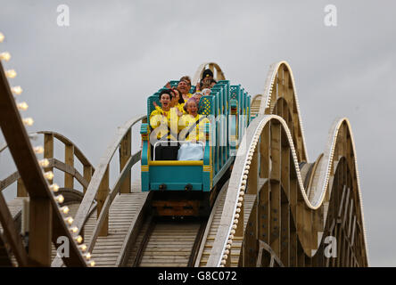 Scenic Railway im Traumland Margate Stockfoto