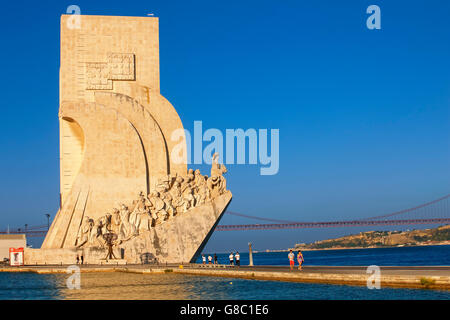 Das Denkmal der Entdeckungen in Belem, Lissabon Stockfoto