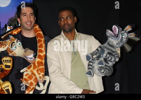 Madagaskar Photocall - Mandarin Oriental Hotel Stockfoto