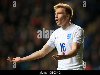 Fußball - U21 Euro Qualifying - England U21 gegen Kasachstan U21 - Ricoh Arena. Duncan Watmore, England Stockfoto